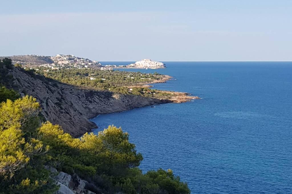 Neu renoviertes Strandappartment mit Meerblick Alcossebre Extérieur photo